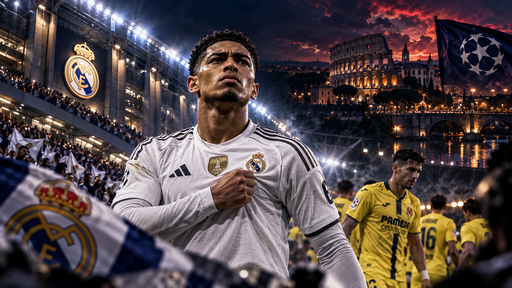 Real Madrid–Villarreal : Madrid doit déjà répondre avant le déplacement à Rome
