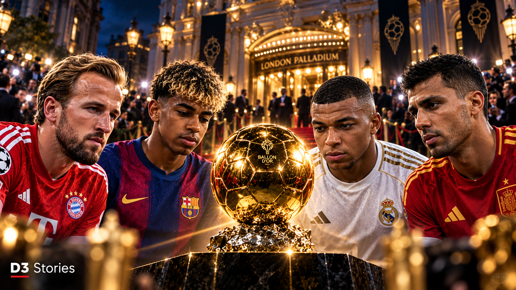 Ballon d'Or 2026 : Kane, Yamal, Mbappé, Dembele… à cinq jours du verdict, le suspense est total