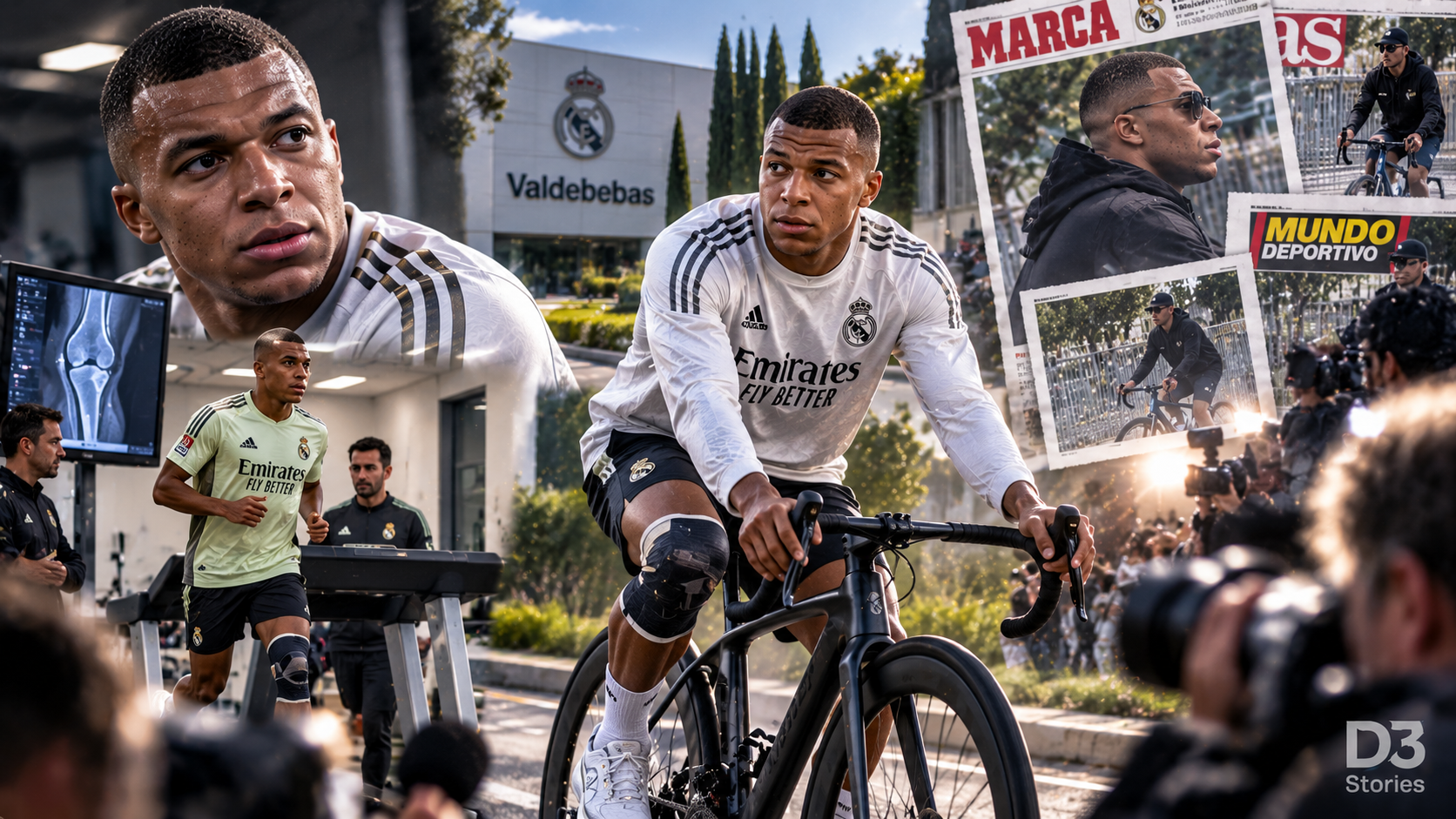 Mbappé à vélo pendant sa récupération : pourquoi l’image fait autant parler en Espagne