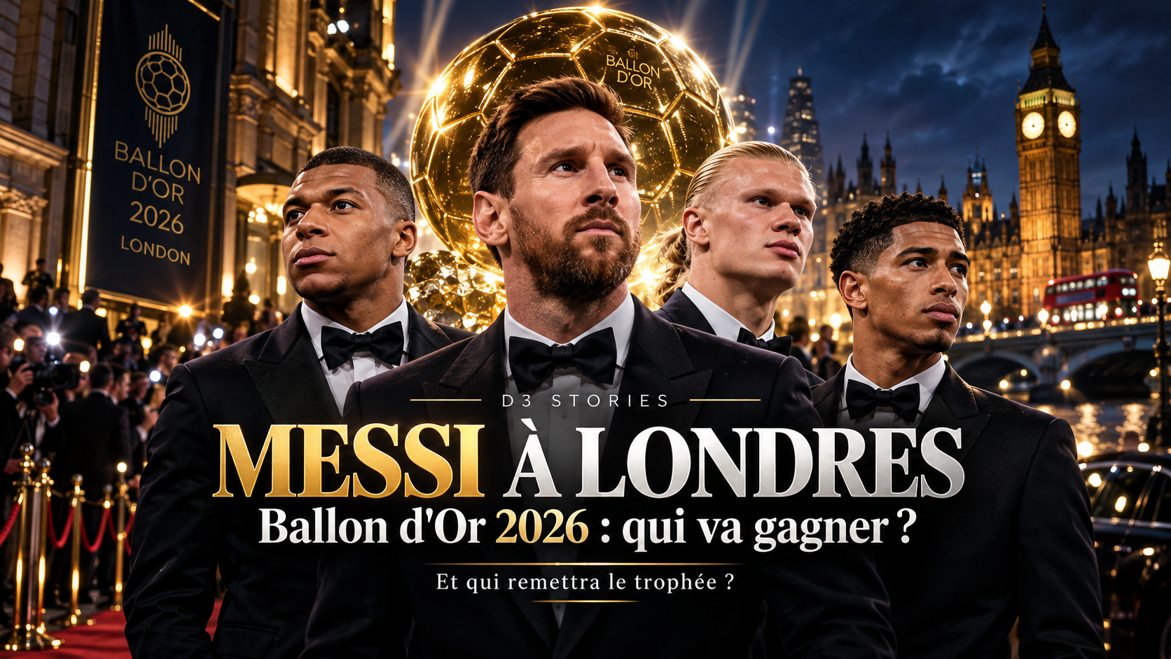 Ballon d’Or 2026 : Messi attendu à Londres, va-t-il remettre lui-même le trophée au vainqueur ?