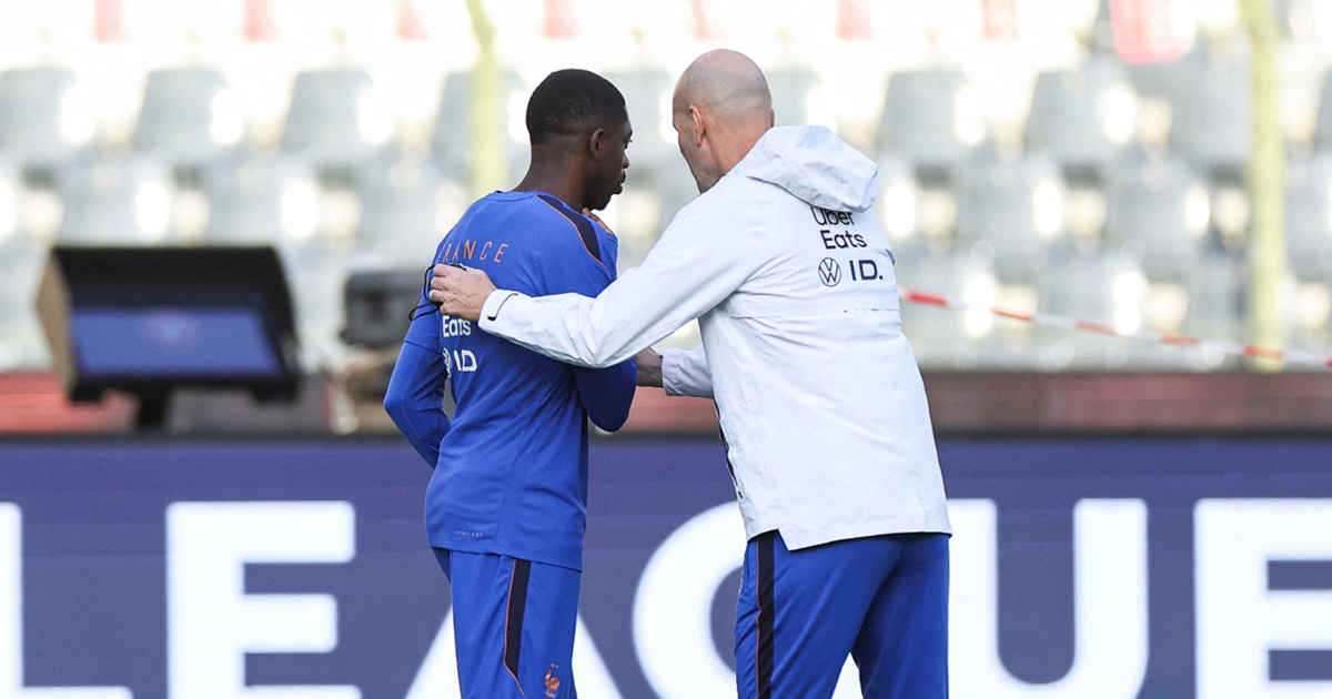Dembélé en faux 9 ? Zidane envisage une large revue d'effectif face à la Belgique