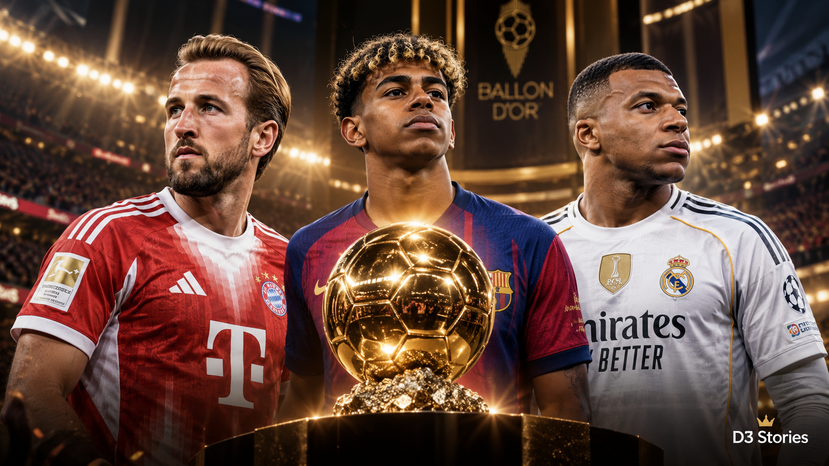 Ballon d’Or 2026 : Kane, Yamal ou Mbappé, qui mérite le trophée ?