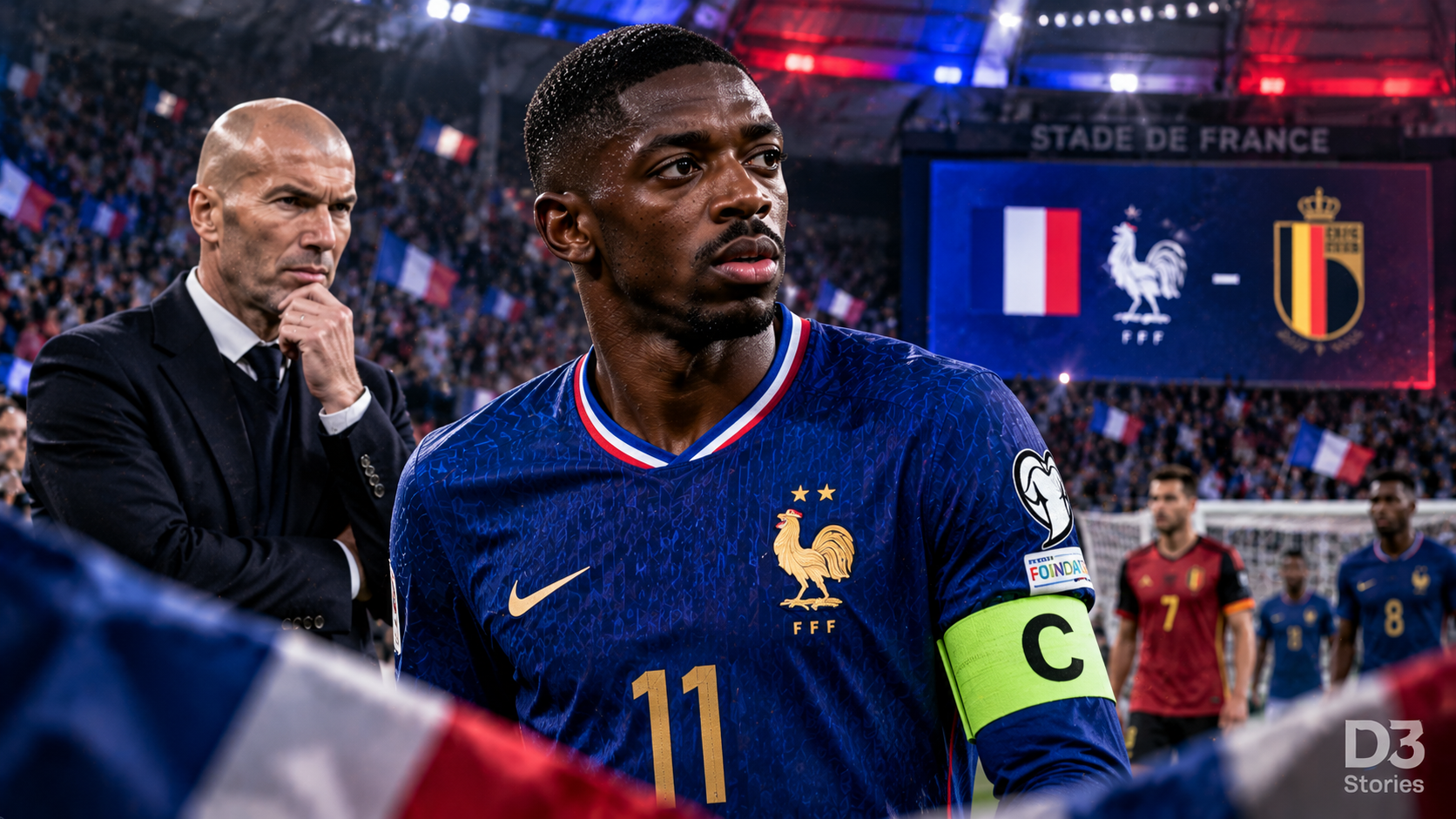 Dembélé avec les Bleus : Zidane lui donne tout, mais attend encore le joueur du PSG