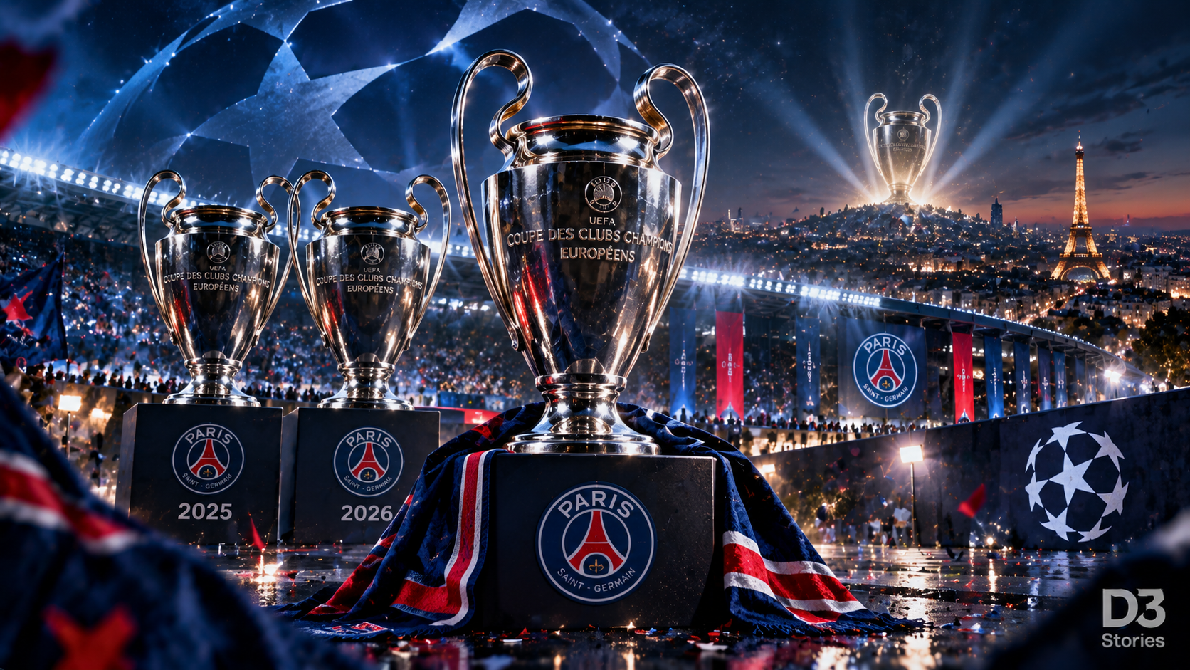 Le PSG va-t-il réussir le three-peat en Ligue des champions ?